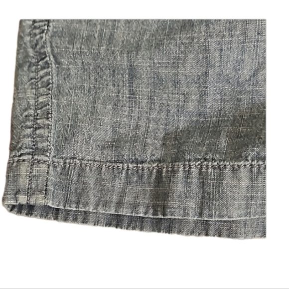 J. Crew 5" Chino Shorts Size 6 100% cotton Blue Style B9356 Med Echo Blue Wash - Picture 13 of 16